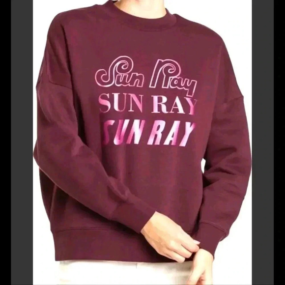 Scotch & Soda Maison Scotch Oversized Soft Sun Ray Sweatshirt - Picture 1 of 8